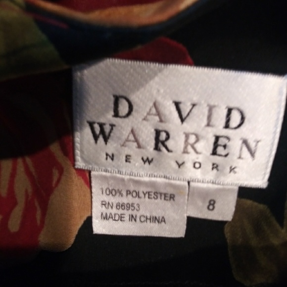 DAVID WARREN DRESS!!❤❤ E - Picture 2 of 8